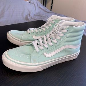 Mint Vans size 9 women's